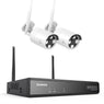 Bezprzewodowy system monitoringu 4K 8-kanałowy z rejestratorem NVR 8MP i kamerami WiFi – detekcja człowieka AI, audio 2-way, IP66, Alexa