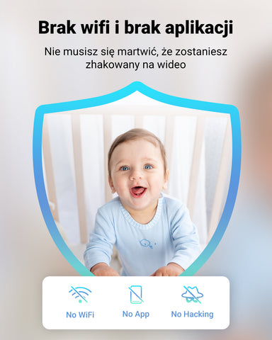 Certified Refurbished, Vacos 720p Advanced Video Baby Monitor, 5-inch LCD Screen with HD 1280*720p Baby Monitor