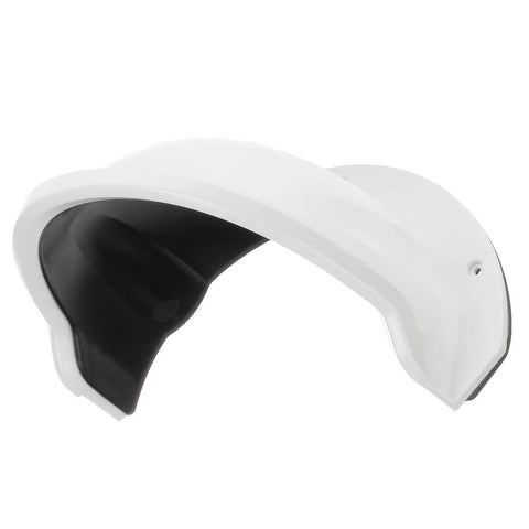 Pack of 4 Universal Sun Rain Shade Camera Cover Shield for SANNCE/ANNKE/Hikvision/Nest/Ring/Arlo/Dome/Bullet Outdoor Camera - White