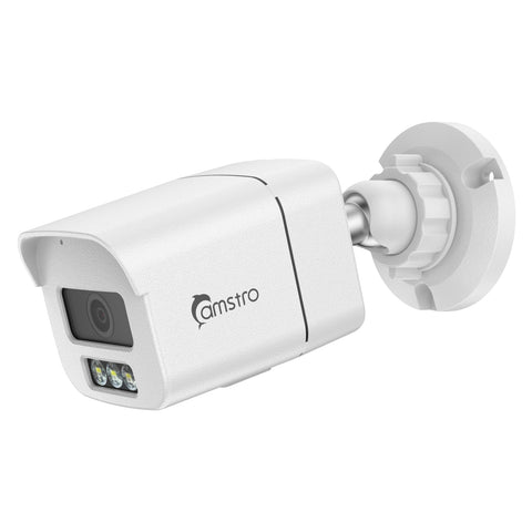 Camstro 8MP IP Cameras, Color Night Vision, Two-Way Audio Intercom, IP67 Weatherproof
