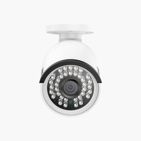 3MP Full HD PoE IP Bullet Security Camera w/ Audio Recording for SANNCE NVR N98PBD/N96PBK(Pack of 2)
