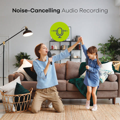 3MP 10-Channel Wireless Security Camera System,  8MP NVR, 3MP IP Camera, Audio Recording, IP66 Waterproof, Smart AI Human Detection, Work With Alexa