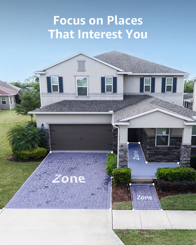 ANNKE H1200 - Zestaw do Monitoringu PoE 4 Kamery 4K 12MP z 8-Kanałowy Rejestratorem NVR z HDD 2 TB, Noktowizja Pelny Kolor & EXIR, Wykrywanie Ludzi i Pojazdów, H.265+, Wbudowany Mikrofon, IP67