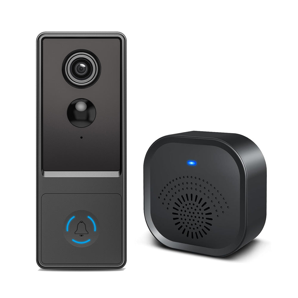 Bezprzewodowy dzwonek wideo WiFi 1080P SANNCE – kamera do drzwi, detekcja ruchu, 2-way audio, bateria do 180 dni, nocne widzenie, IP66, Alexa i Google Home
