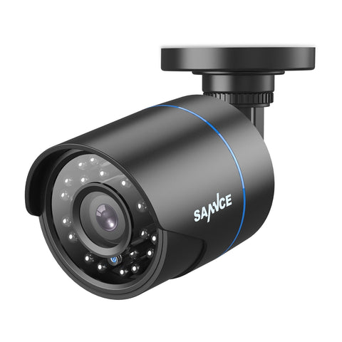 1080p Wired Security Camera, 4-in-1 for AHD/TVI/CVI/CVBS, IP66 Weatherproof Analog Surveillance Video Add–On Camera for Indoor and Outdoor Use, 100 ft Clear Night Vision