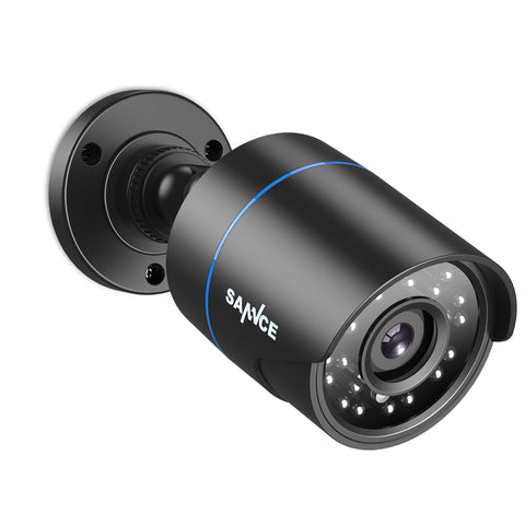 1080p Wired Security Camera, 4-in-1 for AHD/TVI/CVI/CVBS, IP66 Weatherproof Analog Surveillance Video Add–On Camera for Indoor and Outdoor Use, 100 ft Clear Night Vision