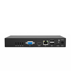 SANNCE Mini System Monitoringu DVR 4CH, 4× Zewnętrzne Kamery Tubowe 1080P, Złącze USB-C, Kolorowy Tryb Nocny Dual-Light, Detekcja AI Ludzi i Pojazdów, Obsługa Kart SD do 512GB, do Domu, Garażu i Małej Firmy