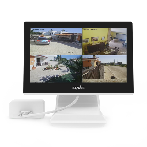 5MP 4 Channel Hybrid 5-in-1 CCTV Digital Video Recorder w/ 10.1¡° LCD Colorful Monitor