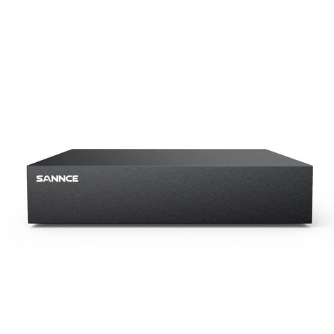 SANNCE Rejestrator DVR 5MP 8-kanałowy 5-w-1 do Monitoringu CCTV, H.265+, ONVIF, Inteligentna Detekcja Ruchu