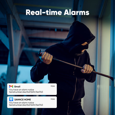 2MP 2pcs Outdoor Bullet CCTV Cameras, Smart Human / Vehicle / Motion Detection(2-Pack)