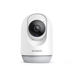 Certified Refurbished Q2 - 1080p Wireless Pan Tilt Camera with Two-Way Audio, Human Motion Detection, One-Touch Alarm, Support Cloud & Max. 128 GB Local Storage, Works with Alexa