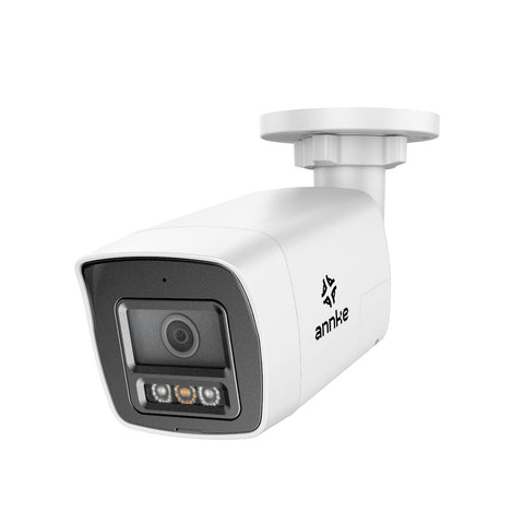 ANNKE 4K Outdoor Dual Light PoE Security Camera, with 16:9 images scale, Day and Night Vision, Human & Vehicle Detection, H.265+, Human & Vehicle Detection, Two-Way Audio, Max. 512 GB Local Storage, IP67