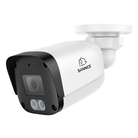 4PCS 5MP Full HD PoE IP Security Camera, Night Vision, Advanced Detection, IP67 Waterproof