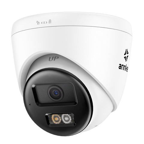 ANNKE 4K Outdoor Dual Light PoE Security Camera, with 16:9 images scale, Day and Night Vision, Human & Vehicle Detection, H.265+, Human & Vehicle Detection, Two-Way Audio, Max. 512 GB Local Storage, IP67