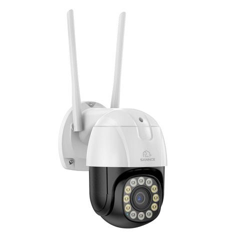 Certified Refurbished 5MP 5X Optical Zoom PTZ Wi-Fi Security Camera, 350¡ã Pan & 90¡ã Tilt, Color Night Vision, Two-Way Audio, Cloud & Max. 128 GB Local Storage, Works with Alexa (Copy)