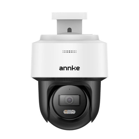 ANNKE 3K Mini PT Speed Dome PoE Security Camera, Smart Dual Light Night Vision, 345¡ã Pan & 80¡ã Tilt, Human Detection & Auto-tracking Lite, Two-Way Audio