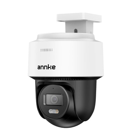 ANNKE 3K Mini PT Speed Dome PoE Security Camera, Smart Dual Light Night Vision, 345¡ã Pan & 80¡ã Tilt, Human Detection & Auto-tracking Lite, Two-Way Audio