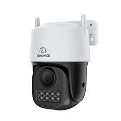 5MP 8 Channel PoE Security System, 6MP NVR + PT IP Cameras, S+265., AI Human & Vehicle Detection, Smart Playback, Smart Notification with Image Attached