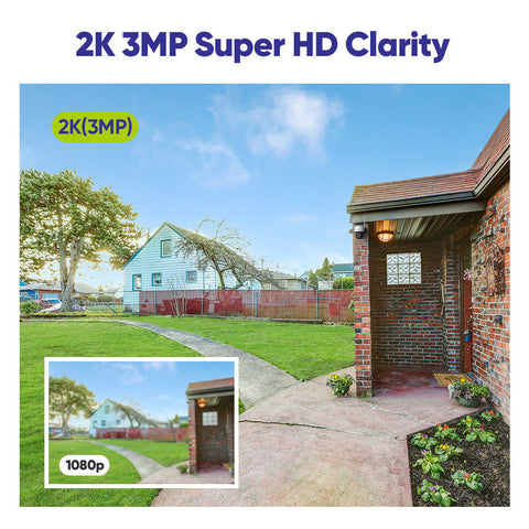 10 Channel Wireless PT Security Camera System, 5MP NVR w/ 10.1'' LCD Monitor, Pan & Tilt IP Cameras AI Human Detection, Remote Access, Smart Motion Alerts, Work with Alexa