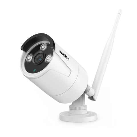 5MP 16-Channel Wireless CCTV System, 8MP NVR, WiFi IP Cameras, AI Audio, Human Detection, Works with Alexa (2x4MP Dual-Lens Camera + 2x3MP Night Vision Cameras)