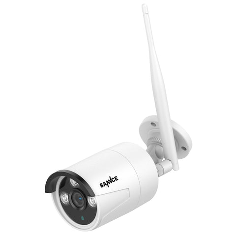 3MP Wireless Security Camera, 2Pcs WiFi IP Cameras for SANNCE N48WHE/N98WHE/N44WEF, AI Human Detection, Work with Alexa, 100ft Night Vision, Remote Access & Smart Motion Alerts