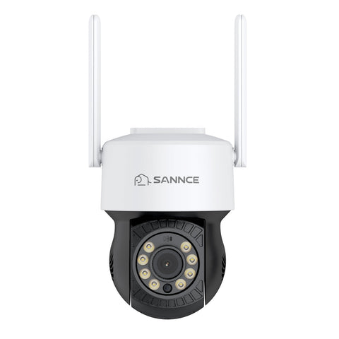 3MP PT Wireless Security Camera, Pan & Tilt WiFi IP Cameras for SANNCE N48WHE/N98WHE/N44WEF, AI Human Detection, Work with Alexa, 100ft Night Vision, Remote Access & Smart Motion Alerts