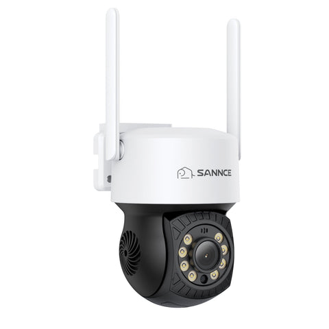 Certified Refurbished 3MP PT Wireless Security Camera, Pan & Tilt WiFi IP Cameras for SANNCE N48WHE NVR, AI Human Detection, Work with Alexa, 100ft Night Vision, Remote Access & Smart Motion Alerts
