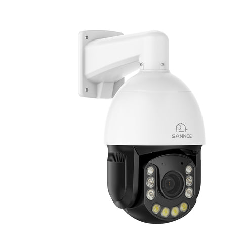 EM800 - Zewnętrzna kamera PTZ 4K 8MP z 20× zoomem optycznym, AI, auto trackingiem, PoE i IP66