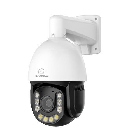 4K 8-Channel PoE Security NVR System with 7PCS 8MP Cameras, 1X 20X PTZ + 6X Bullet IP Cameras, Auto Tracking, Two-Way Audio, Night Vision