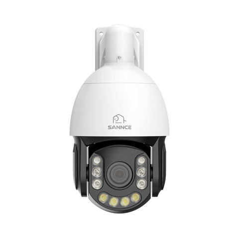 4K 8-Channel PoE Security NVR System with 7PCS 8MP Cameras, 1X 20X PTZ + 6X Bullet IP Cameras, Auto Tracking, Two-Way Audio, Night Vision
