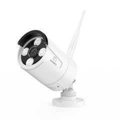 Zestaw 2× Bezprzewodowa Kamera IP WiFi 4K 8MP Zewnętrzna – Detekcja Człowieka, Inteligentne Alerty, Widzenie Nocne 30 m, Audio 2-Way, Alexa, do NVR SANNCE N98WHG