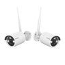 Zestaw 2× Bezprzewodowa Kamera IP WiFi 4K 8MP Zewnętrzna – Detekcja Człowieka, Inteligentne Alerty, Widzenie Nocne 30 m, Audio 2-Way, Alexa, do NVR SANNCE N98WHG