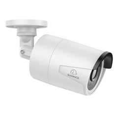 10 Channel 4K PoE Security Camera System, 8MP Bullet & Turret Pan-Tilt IP Cameras, AI Person/Vehicle Detection, Two-Way Audio