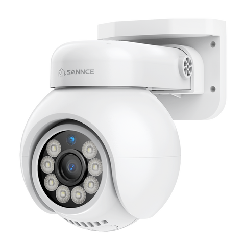 4K 8-Channel PoE Security NVR System with 7PCS 8MP Cameras, 1X 20X PTZ + 4X Bullet + 2X PT IP Cameras, Auto Tracking, Two-Way Audio, Night Vision