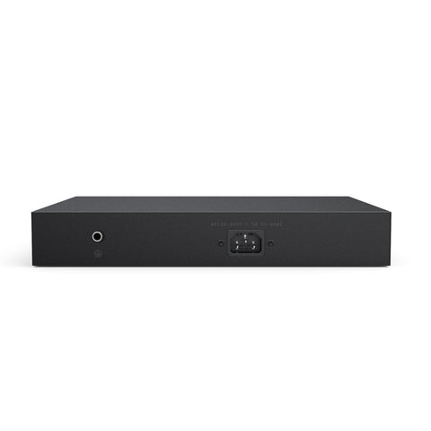 16-Port Gigabit Ethernet PoE Switch with Metal Casing, Desktop or Wall Mount