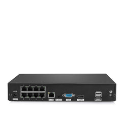 SANNCE DQK400P – Zestaw do Monitoringu PoE 4 Kamery 4Mpx z 8-Kanałowy 4K Rejestratorem NVR, panoramiczny widok 170°, inteligentne kolorowe widzenie nocne, dwukierunkowy dźwięk, Alexa