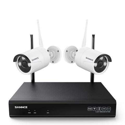 3MP 10-Channel Wireless Security Camera System, 8MP NVR, 3MP IP Camera, Audio Recording, IP66 Waterproof, Smart AI Human Detection, Work With Alexa