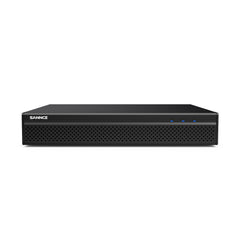 SANNCE DQK400P – Zestaw do Monitoringu PoE 4 Kamery 4Mpx z 8-Kanałowy 4K Rejestratorem NVR, panoramiczny widok 170°, inteligentne kolorowe widzenie nocne, dwukierunkowy dźwięk, Alexa