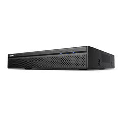SANNCE DQK400P – Zestaw do Monitoringu PoE 4 Kamery 4Mpx z 8-Kanałowy 4K Rejestratorem NVR, panoramiczny widok 170°, inteligentne kolorowe widzenie nocne, dwukierunkowy dźwięk, Alexa