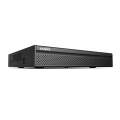 SANNCE DQK400P – Zestaw do Monitoringu PoE 4 Kamery 4Mpx z 8-Kanałowy 4K Rejestratorem NVR, panoramiczny widok 170°, inteligentne kolorowe widzenie nocne, dwukierunkowy dźwięk, Alexa